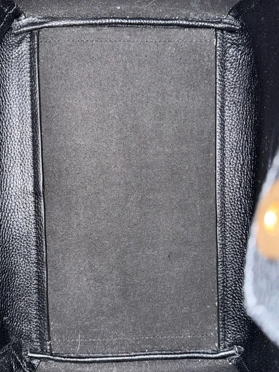 Tory Burch Authentic Black Leather Tote Bag - Elegant Everyday Carry - Picture 10 of 10